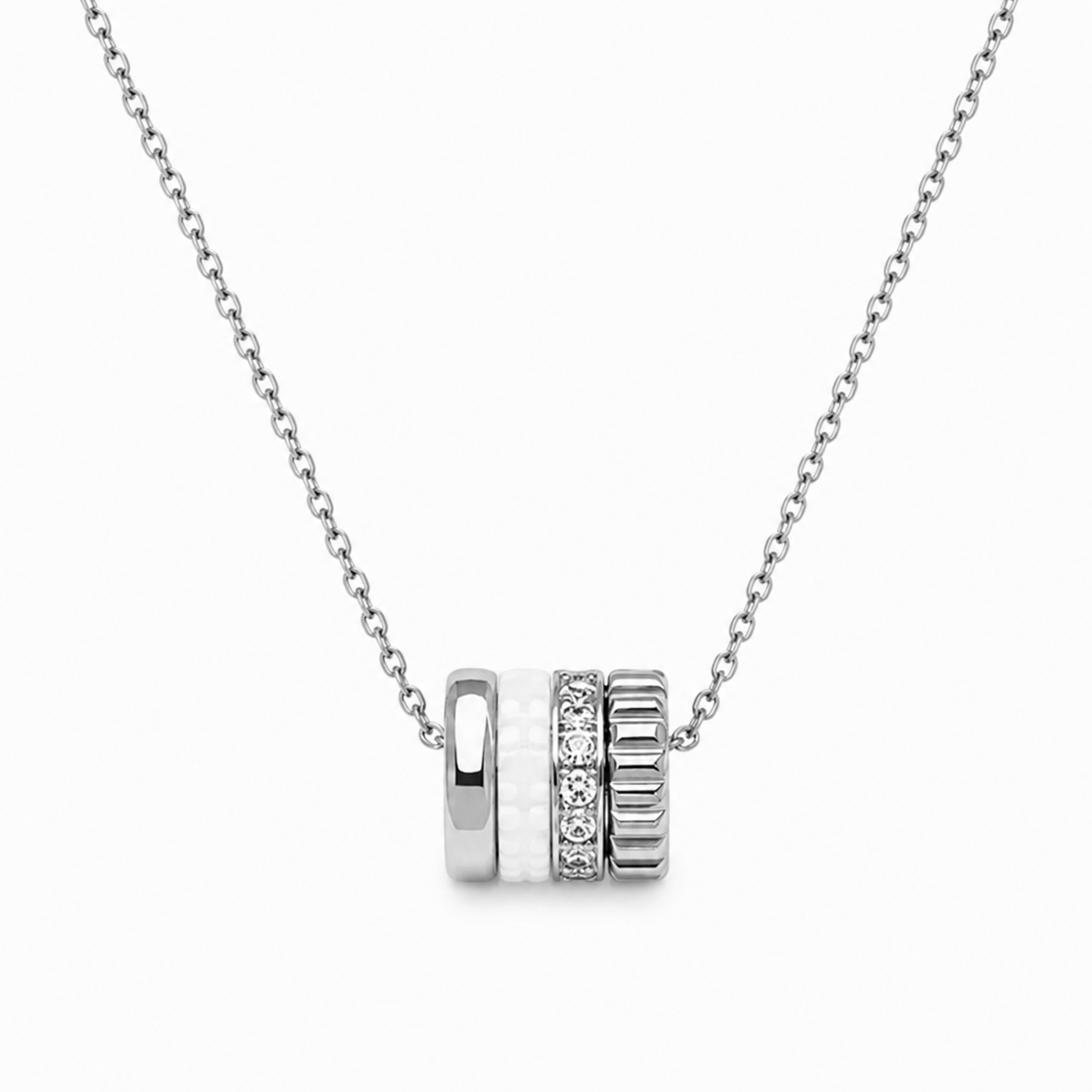 Silver Amour Necklace