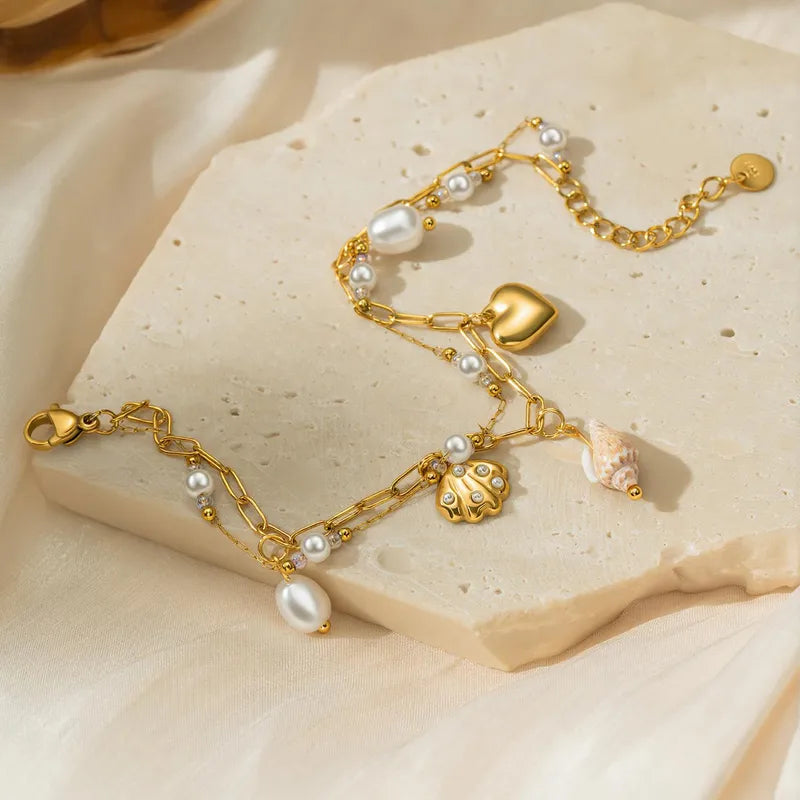 By The Shore Charm Bracelet