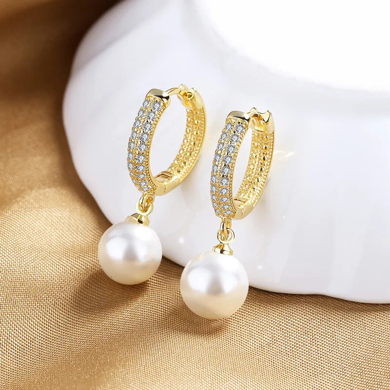 Princess Pearl Earrings