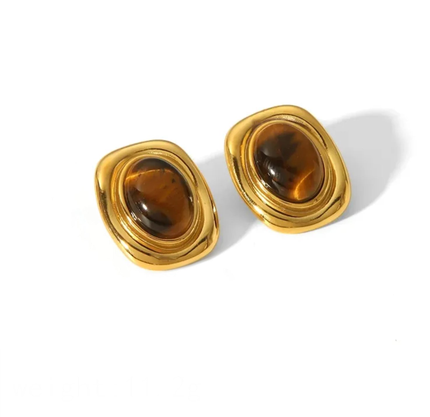 Tiger Eye Earrings