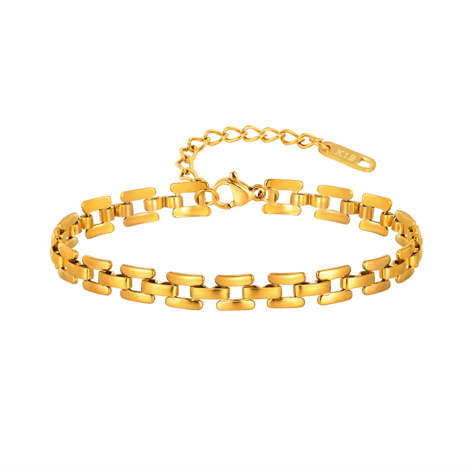Gold Link Bracelet