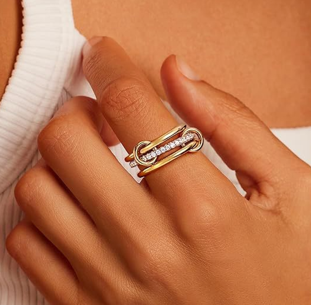Gold Triple Stack Ring